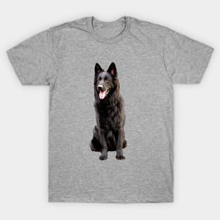 German Shepherd Black Dog T-Shirt